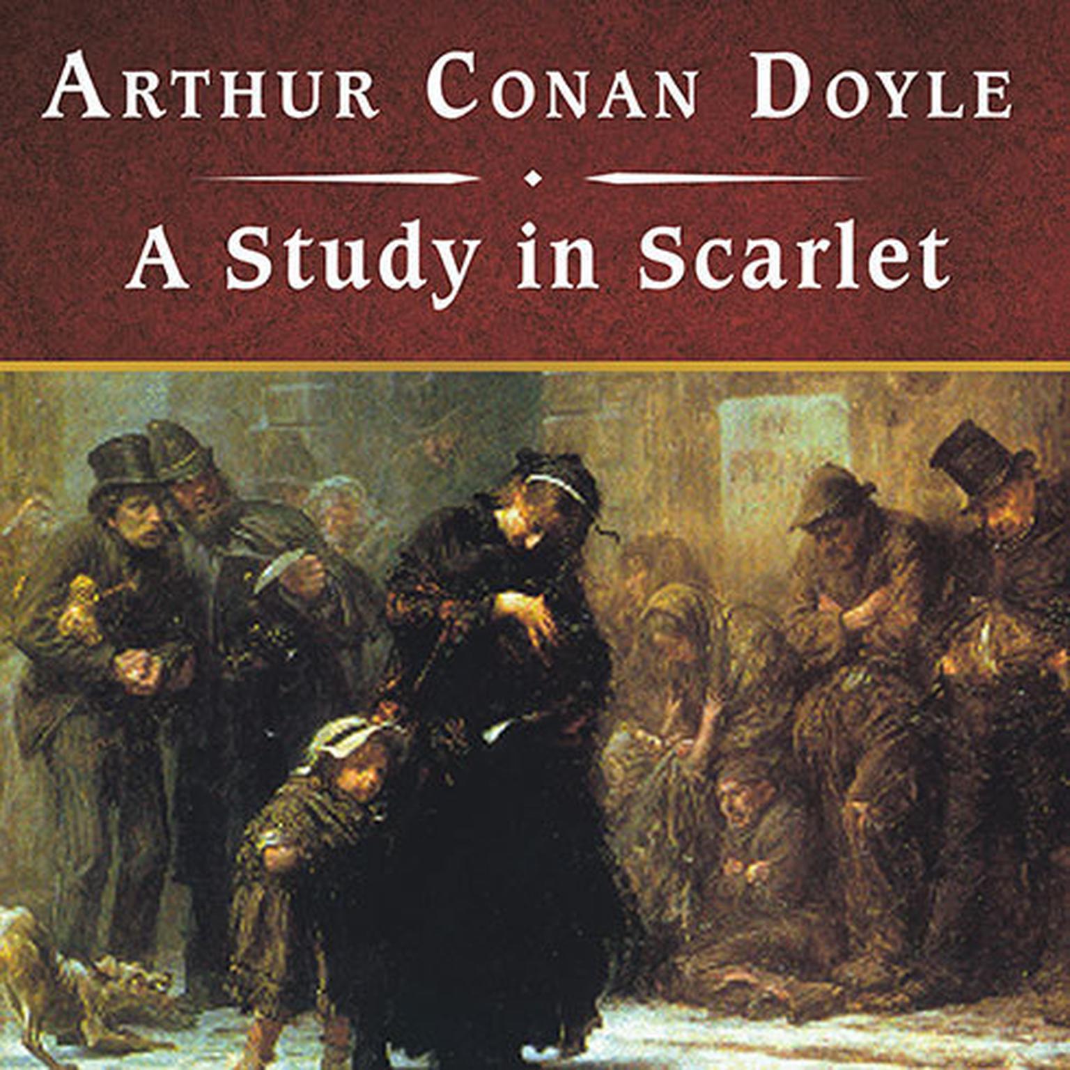 A Study in Scarlet, with eBook Audiobook, by Arthur Conan Doyle