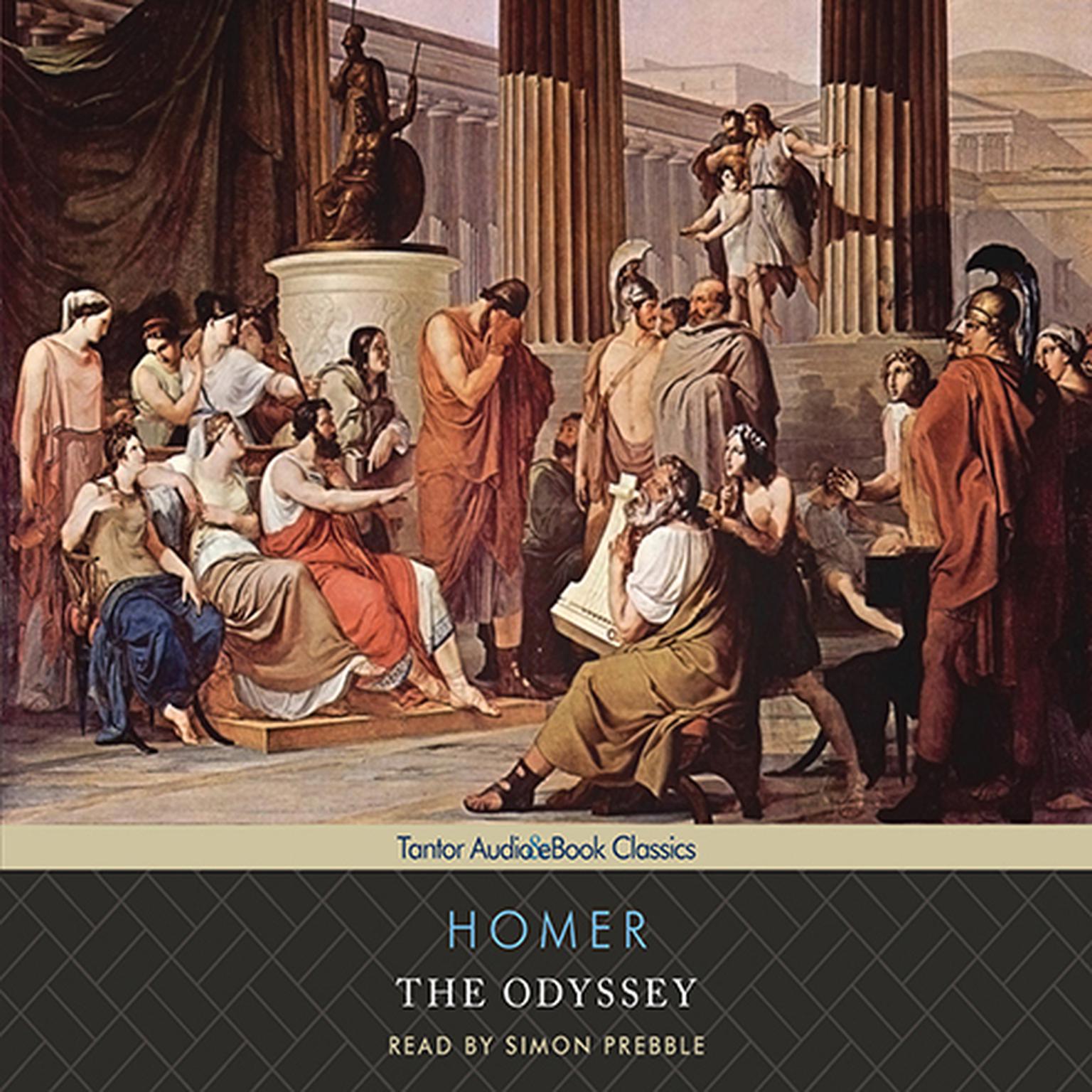 The Odyssey, with eBook Audiobook, by Homer