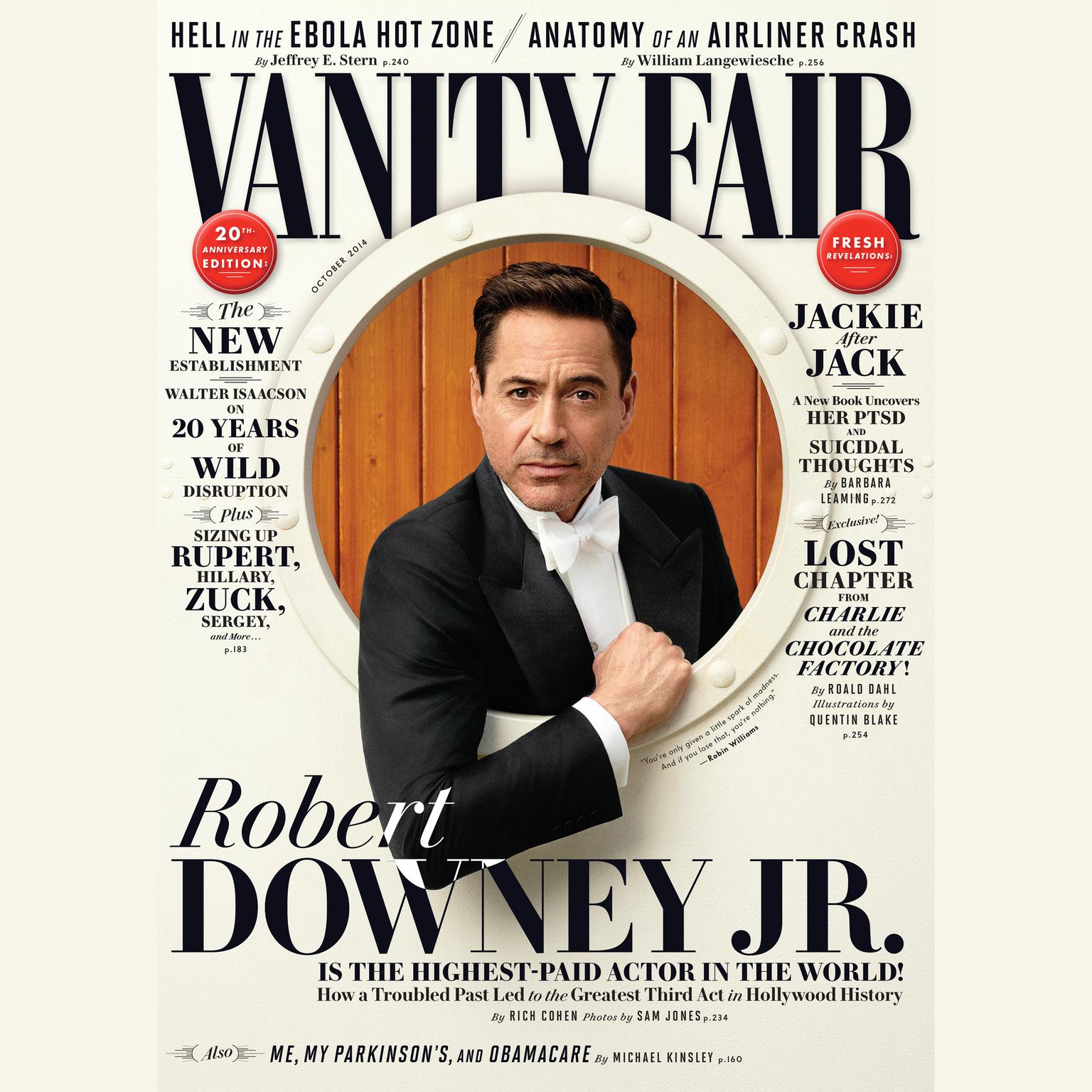 Vanity Fair: October 2014 Issue (Abridged) Audiobook, by Vanity Fair
