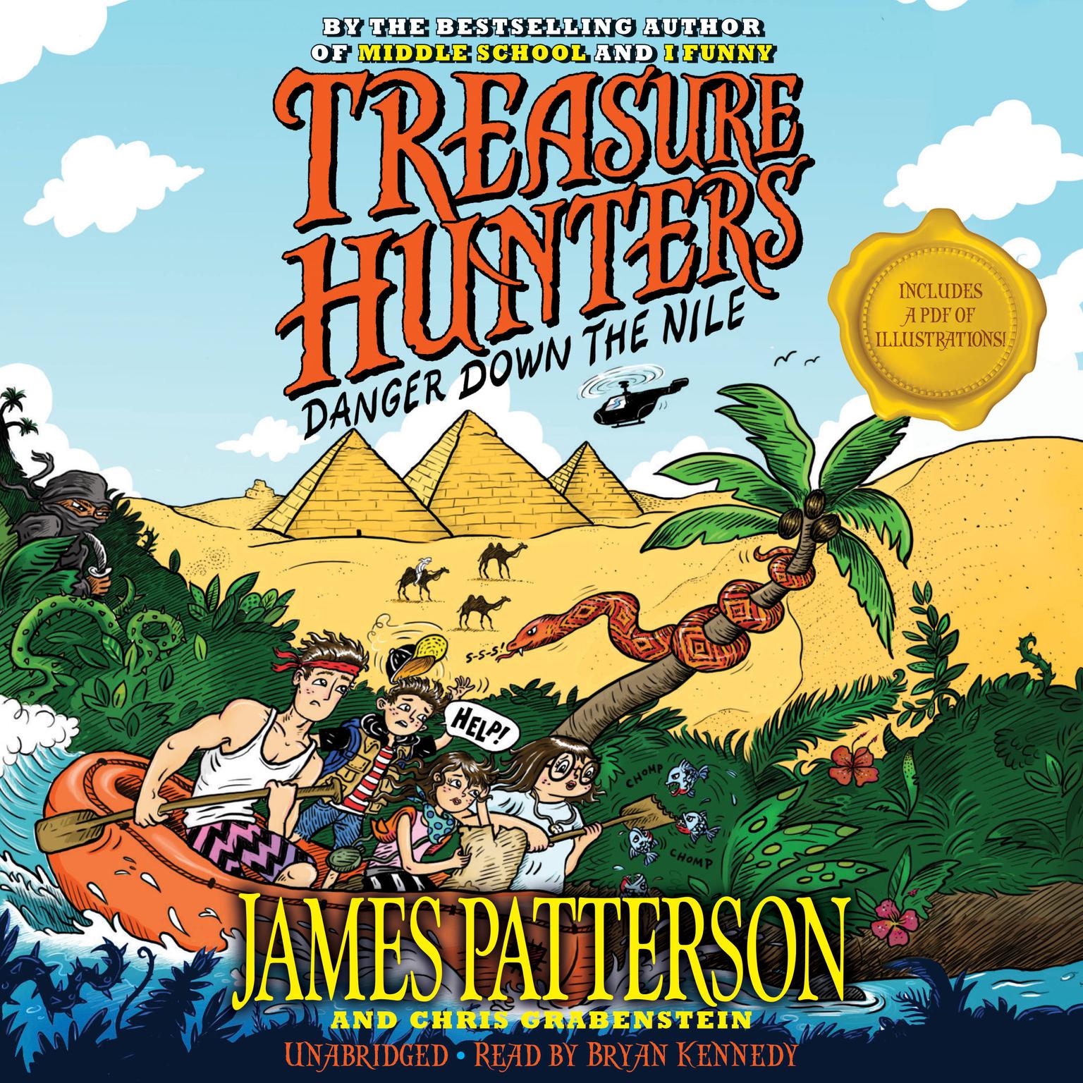 Treasure Hunters: Danger Down the Nile Audiobook, by James Patterson