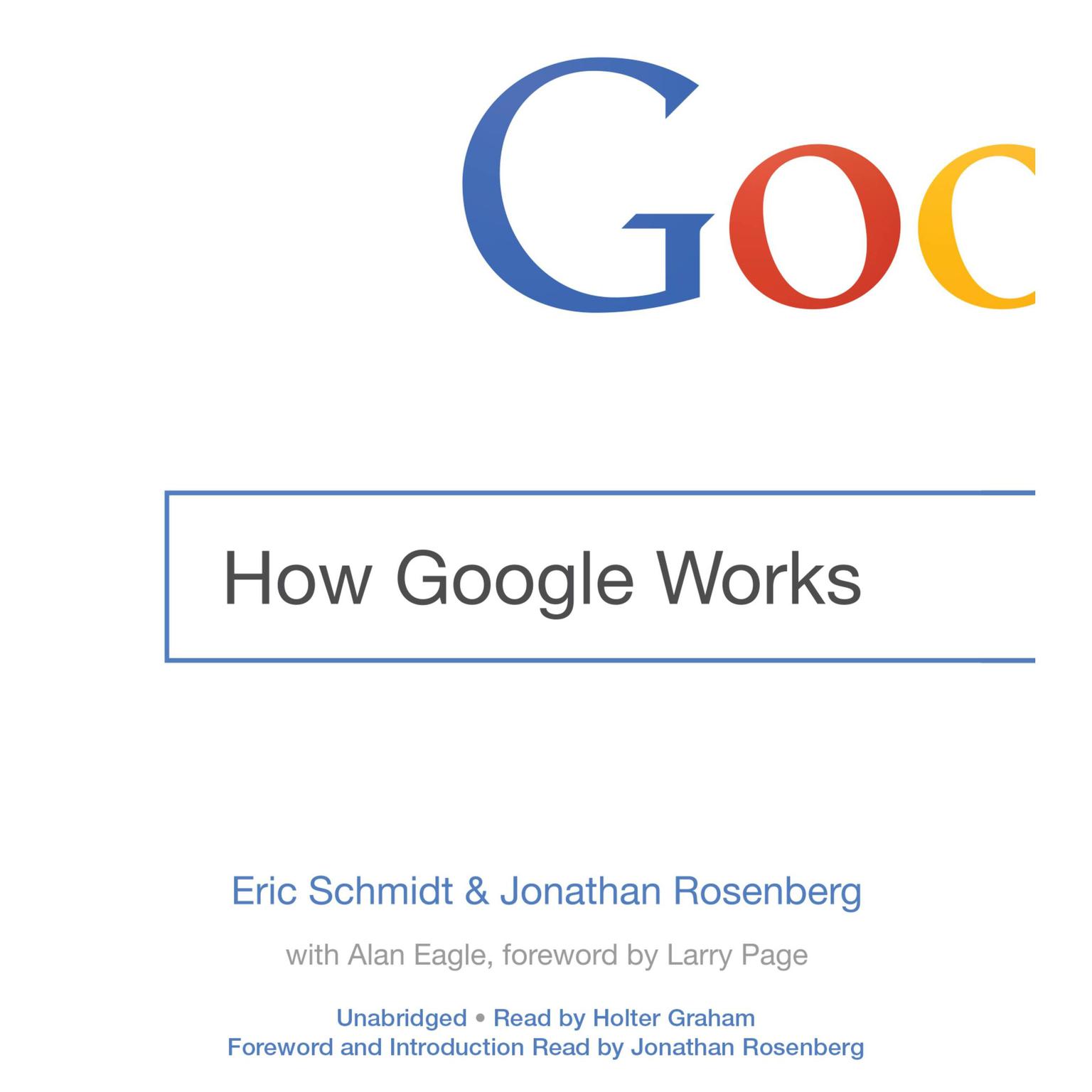 How Google Works Audiobook, by Eric Schmidt