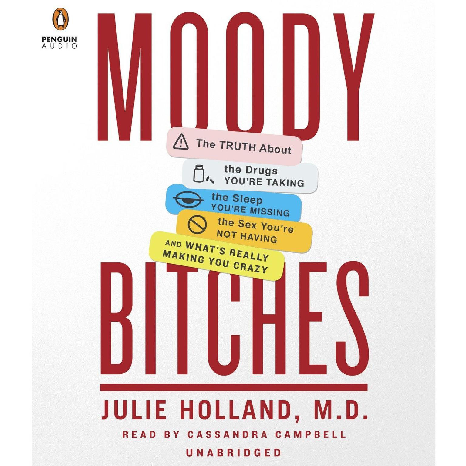 Moody Bitches: The Truth About the Drugs Youre Taking, The Sleep Youre Missing, The Sex Youre Not Having, and Whats Really Making You Crazy Audiobook, by Julie Holland