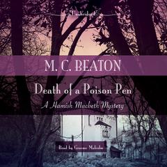 Death of a Poison Pen Audiobook, by 