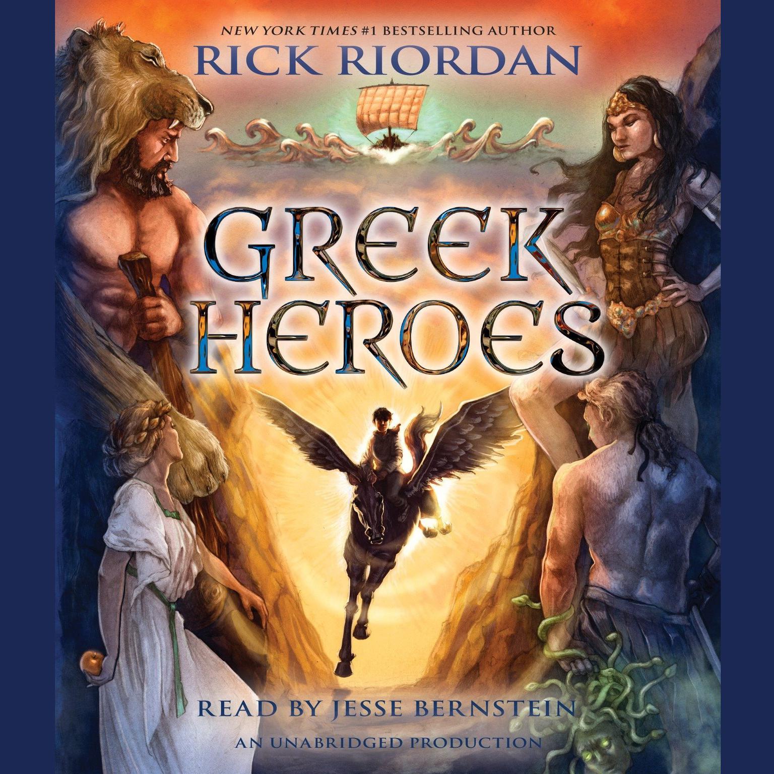 Percy Jacksons Greek Heroes Audiobook, by Rick Riordan