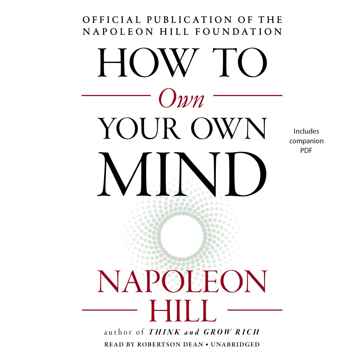 How to Own Your Own Mind Audiobook, by Napoleon Hill