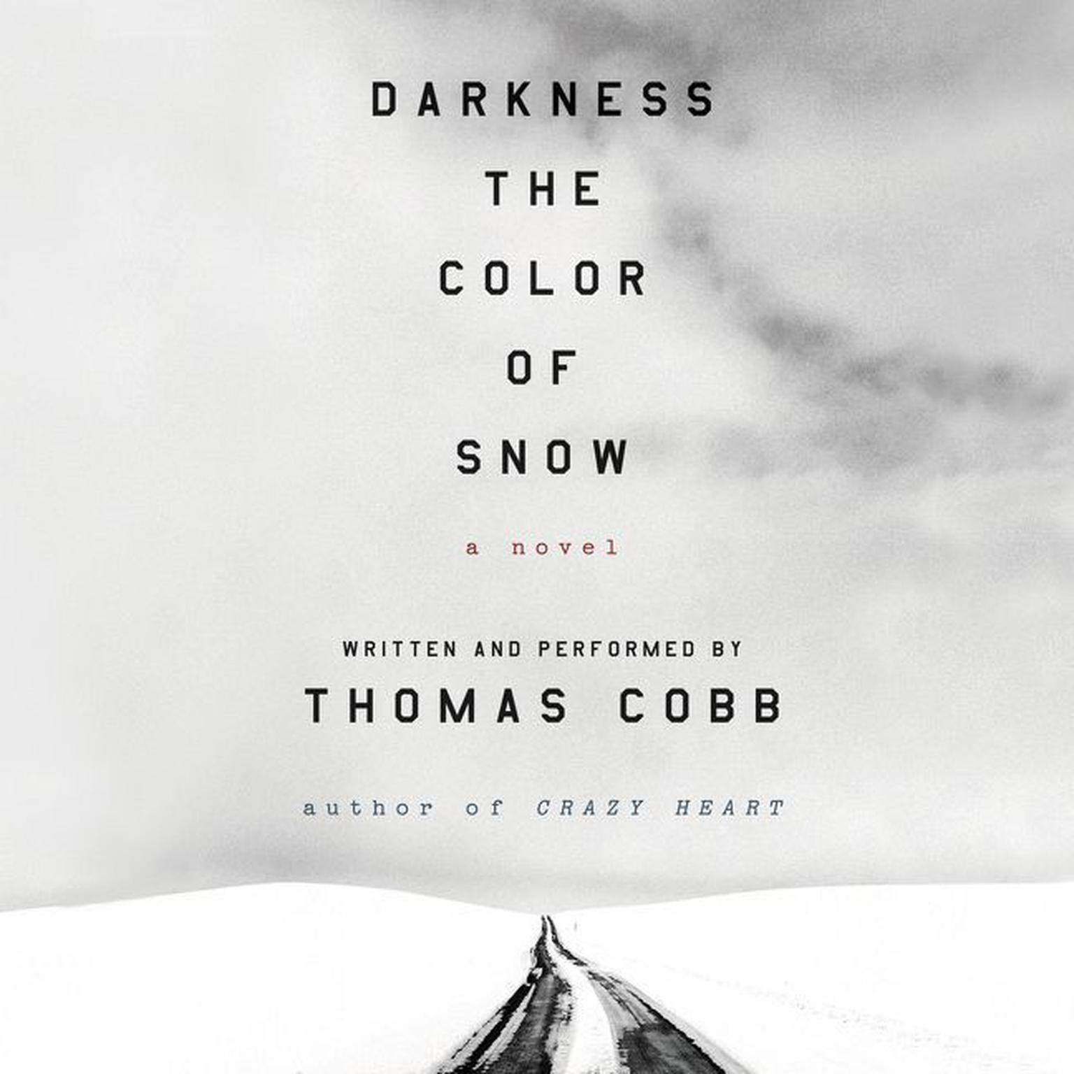 Darkness the Color of Snow: A Novel Audiobook, by Thomas Cobb