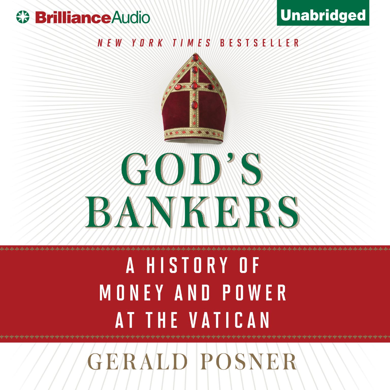 Gods Bankers: A History of Money and Power at the Vatican Audiobook, by Gerald Posner