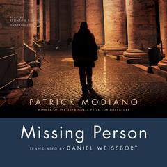 Missing Person Audiobook, by Patrick Modiano