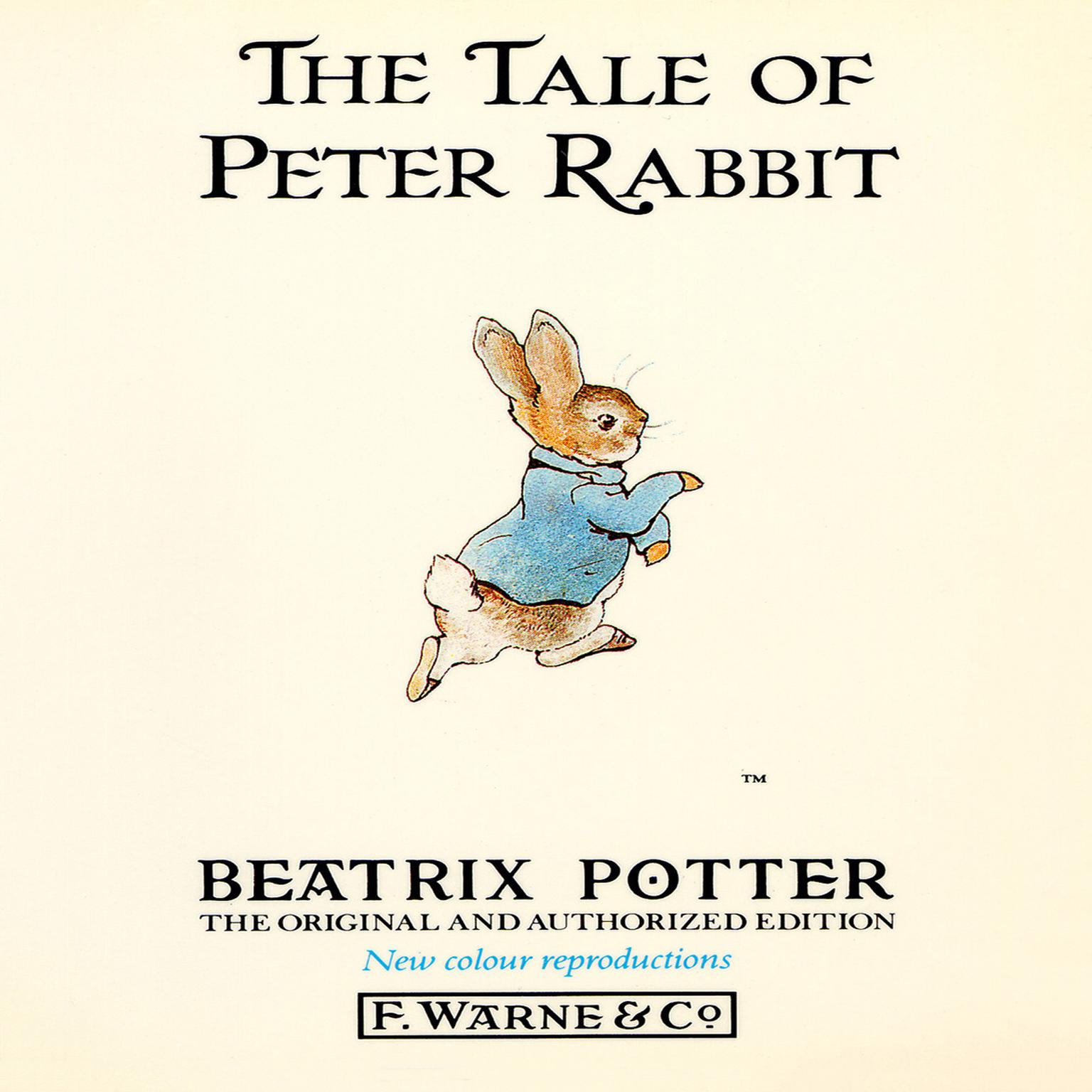 The Tale of Peter Rabbit Audiobook, by Beatrix Potter