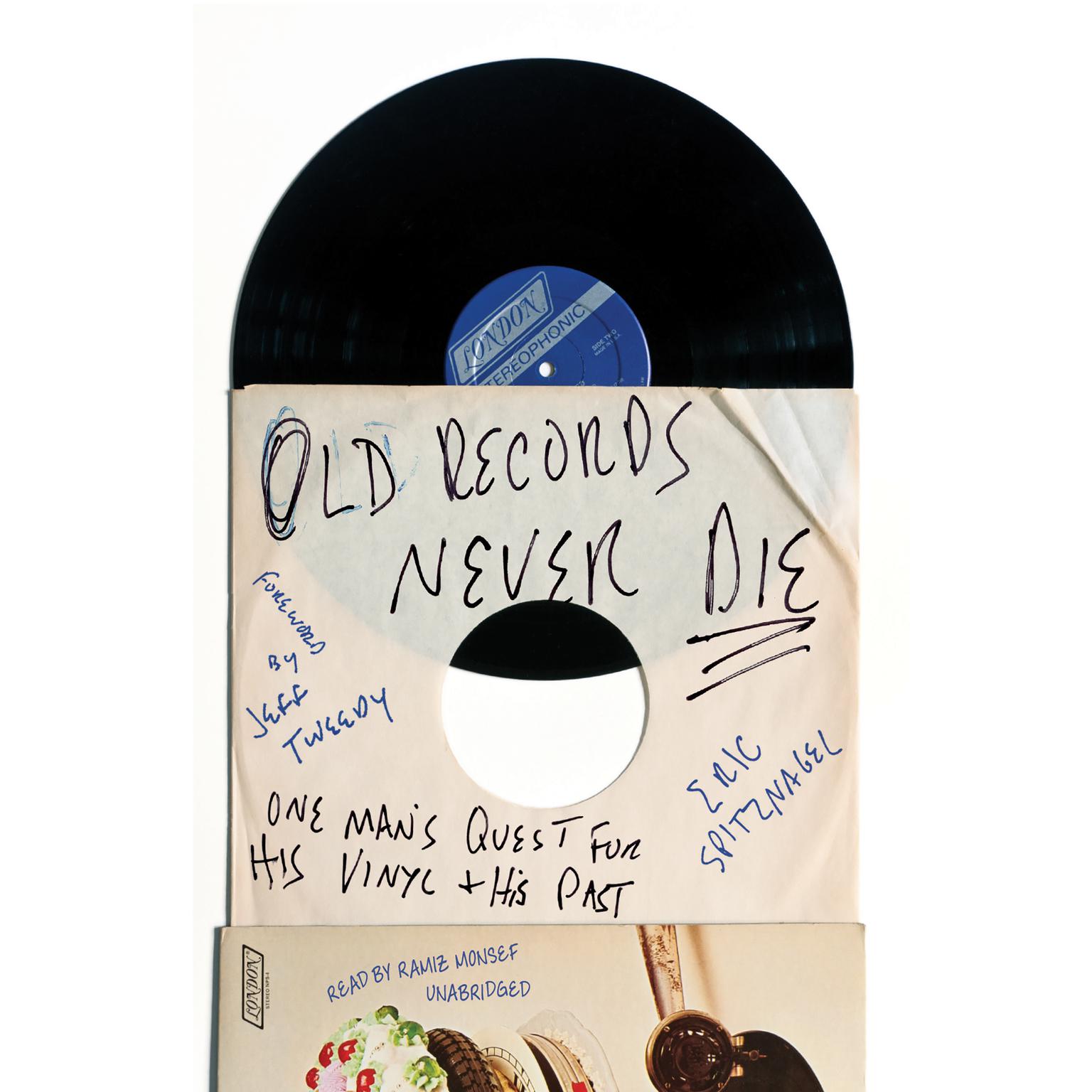 Old Records Never Die: One Man’s Quest for His Vinyl and His Past Audiobook, by Eric Spitznagel 