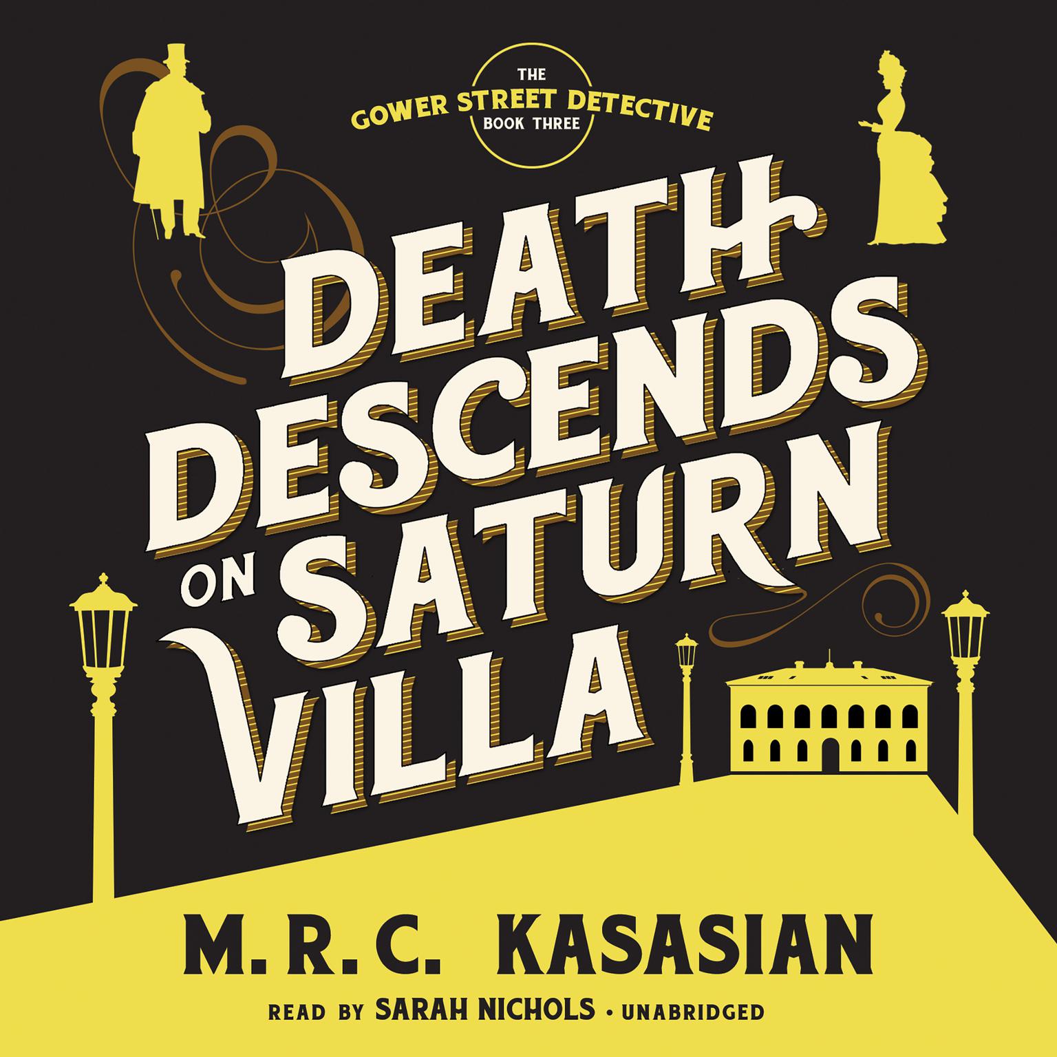 Death Descends on Saturn Villa Audiobook, by M. R. C. Kasasian