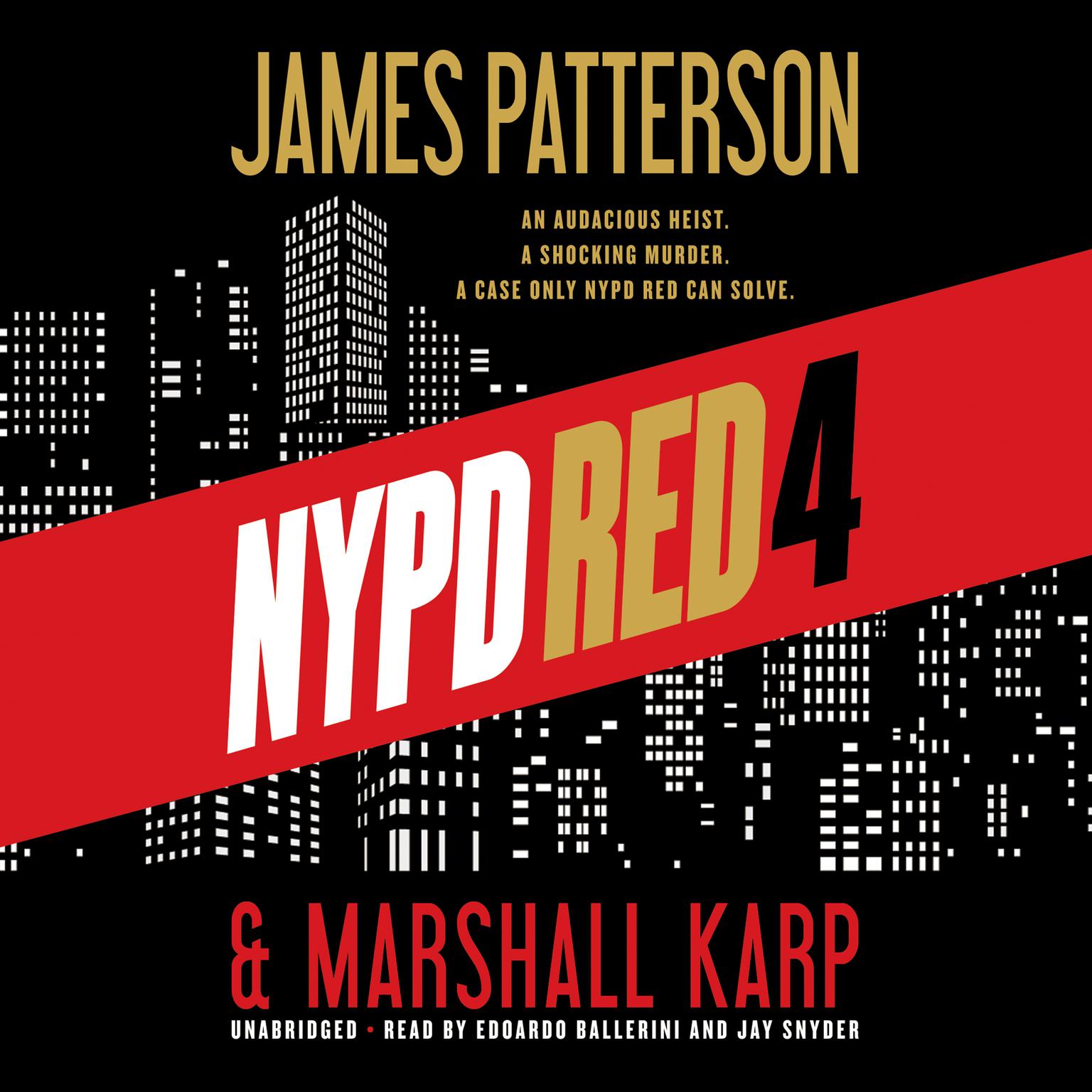 NYPD Red 4 Audiobook, by James Patterson
