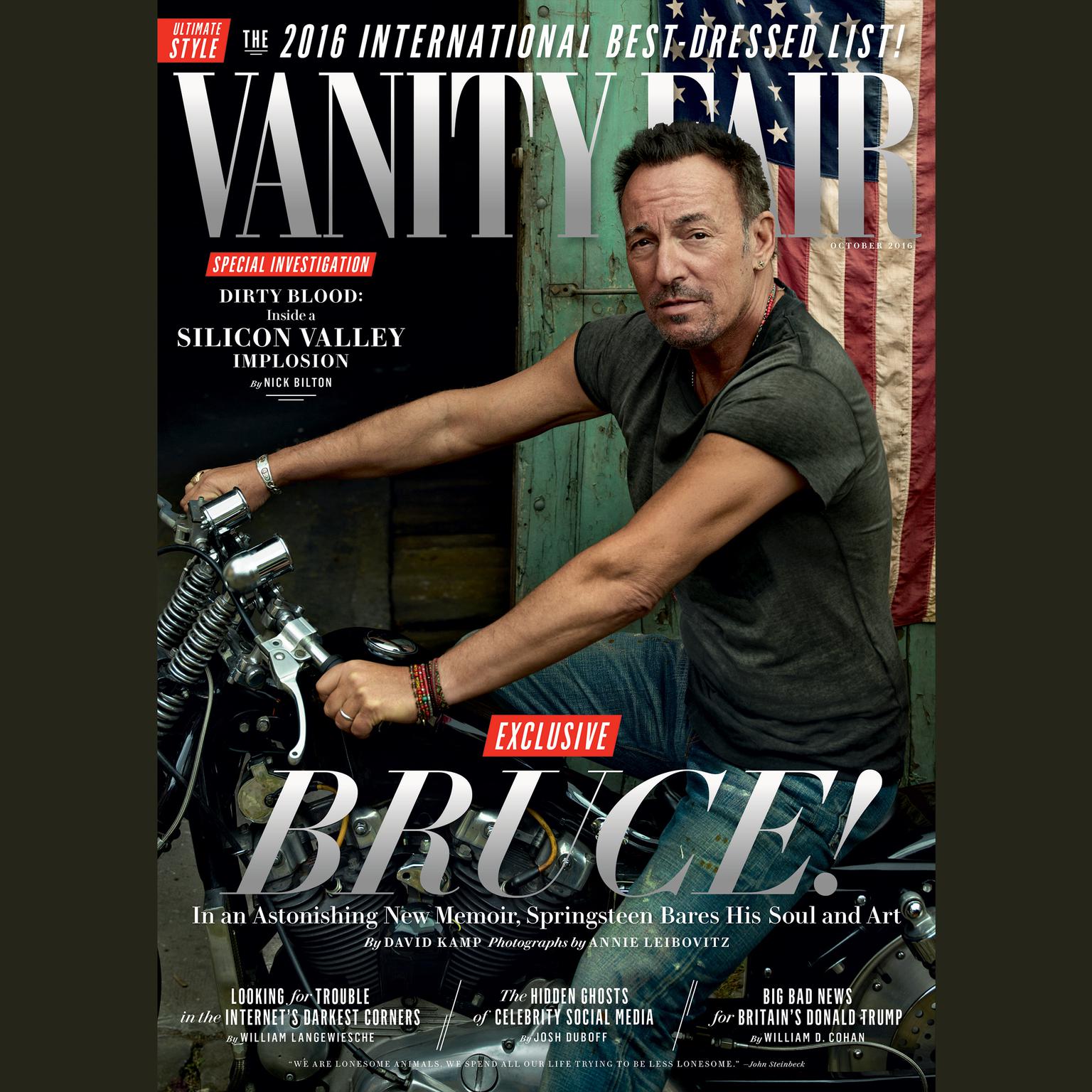 Vanity Fair: October 2016 Issue (Abridged) Audiobook, by Vanity Fair