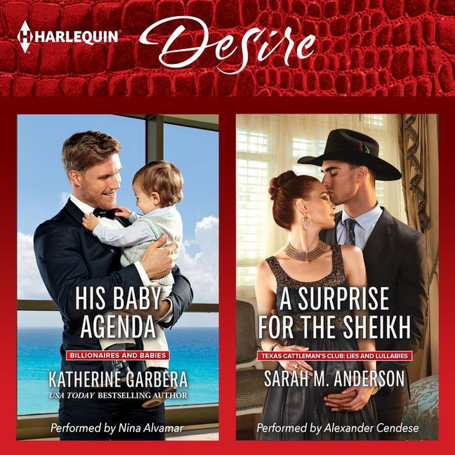 His Baby Agenda & A Surprise for the Sheikh Audiobook, by Katherine Garbera