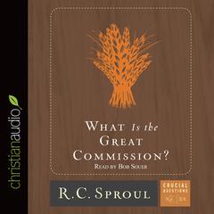 What is the Great Commission? Audiobook, by 