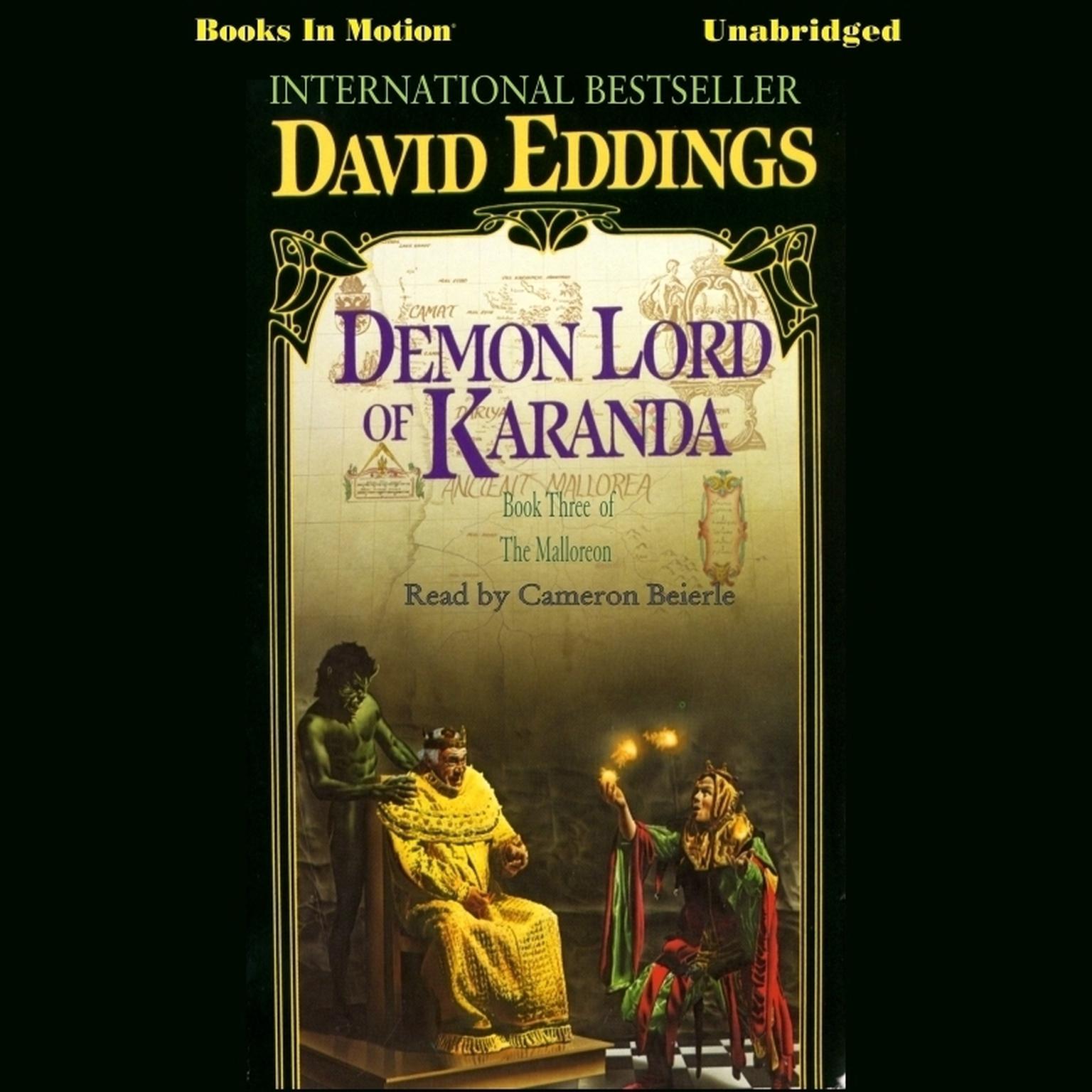 Demon Lord of Karanda Audiobook, by David Eddings