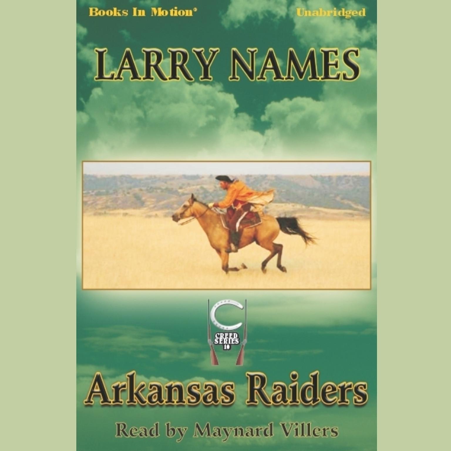 Arkansas Raiders Audiobook, by Larry Names