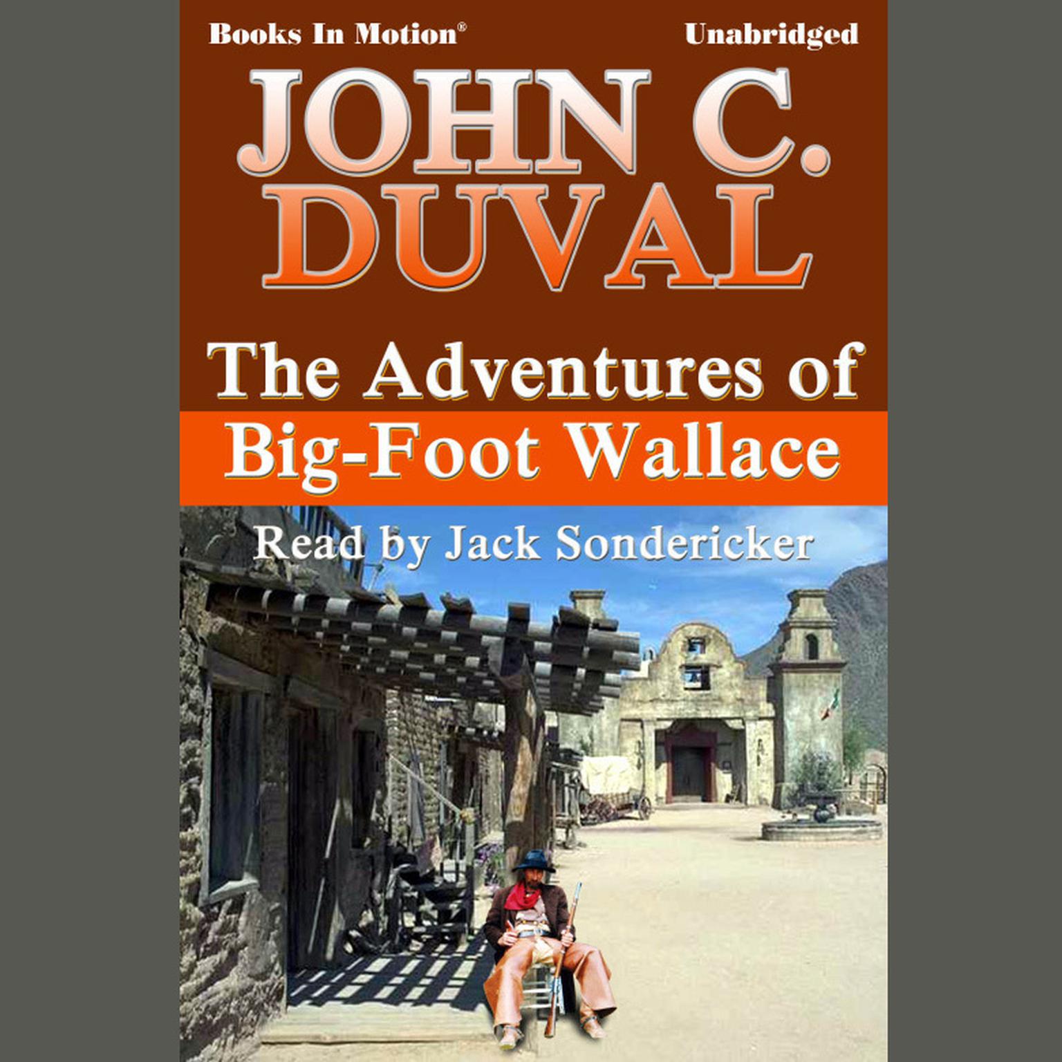 The Adventures of Big-Foot Wallace Audiobook, by John C. Duval