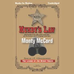 Mundys Law Audiobook, by Monty McCord