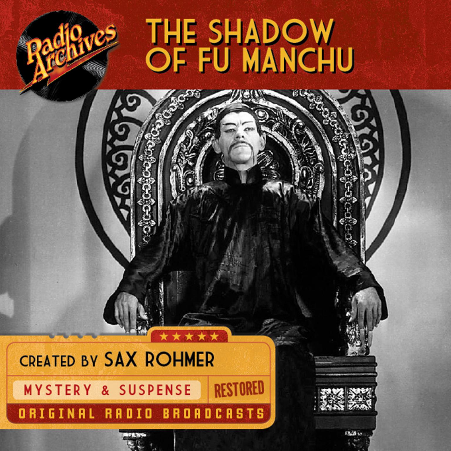 The Shadow of Fu-Manchu Audiobook, by Sax Rohmer