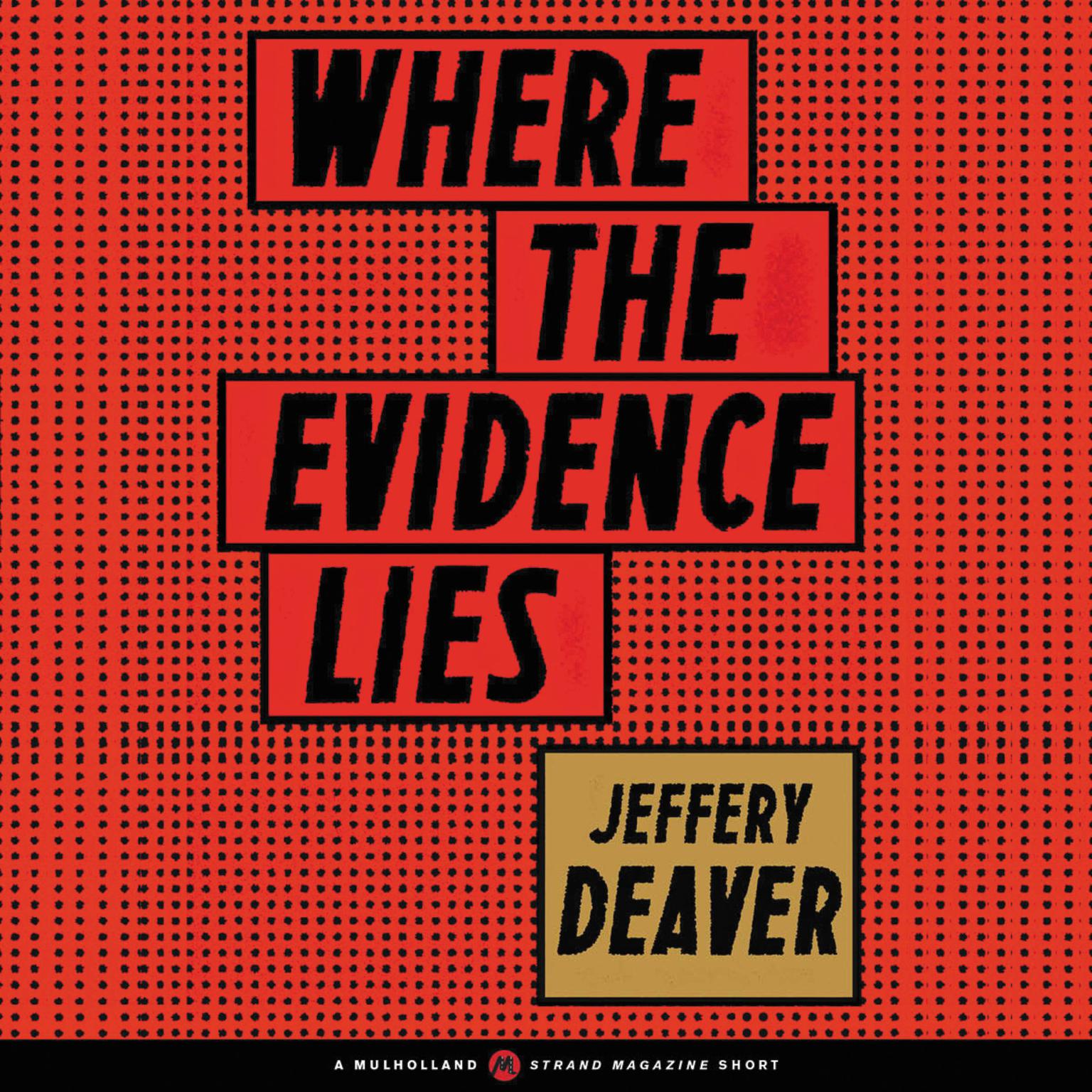 Where the Evidence Lies Audiobook, by Jeffery Deaver