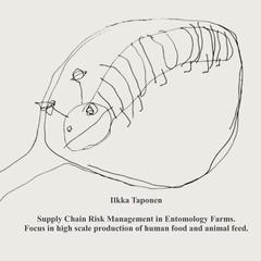 Supply Chain Risk Management in Entomology Farms: Case: High scale production of human food and animal feed Audiobook, by Ilkka Taponen