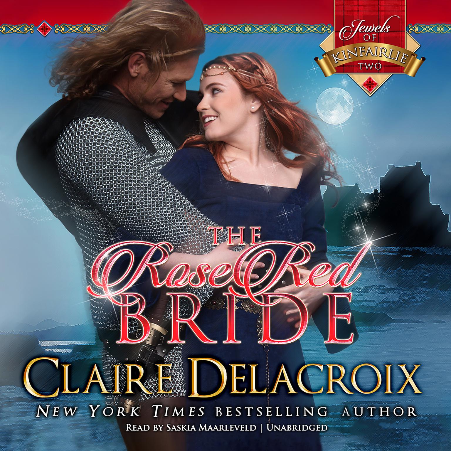 The Rose Red Bride Audiobook, by Claire  Delacroix