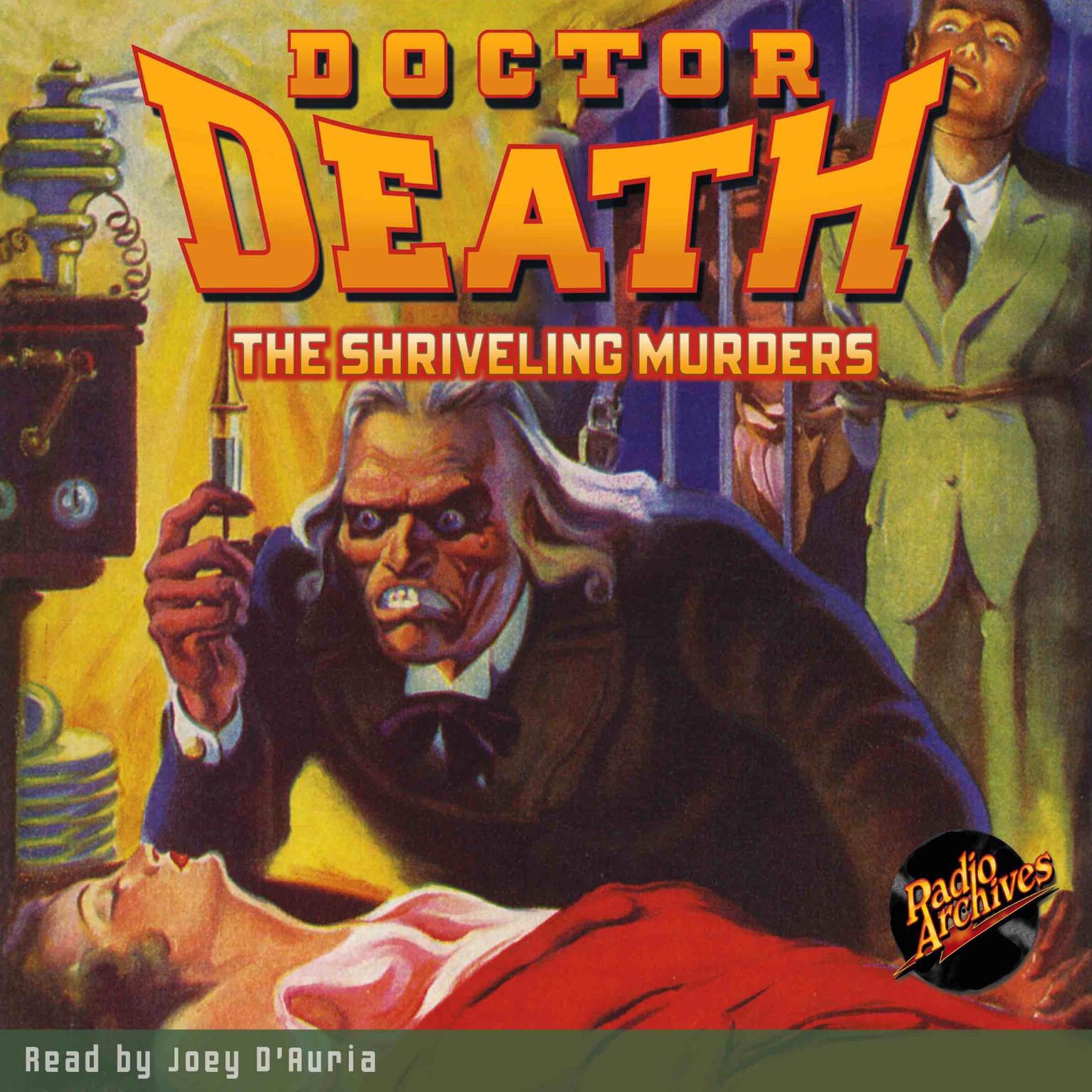 Doctor Death #3: The Shriveling Murders Audiobook, by Harold Ward