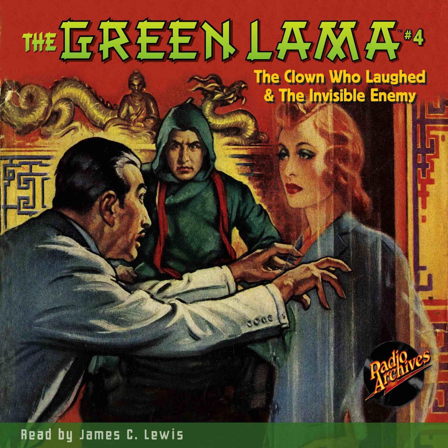 The Green Lama #4: The Clown Who Laughed & The Invisible Enemy Audiobook, by Richard Foster