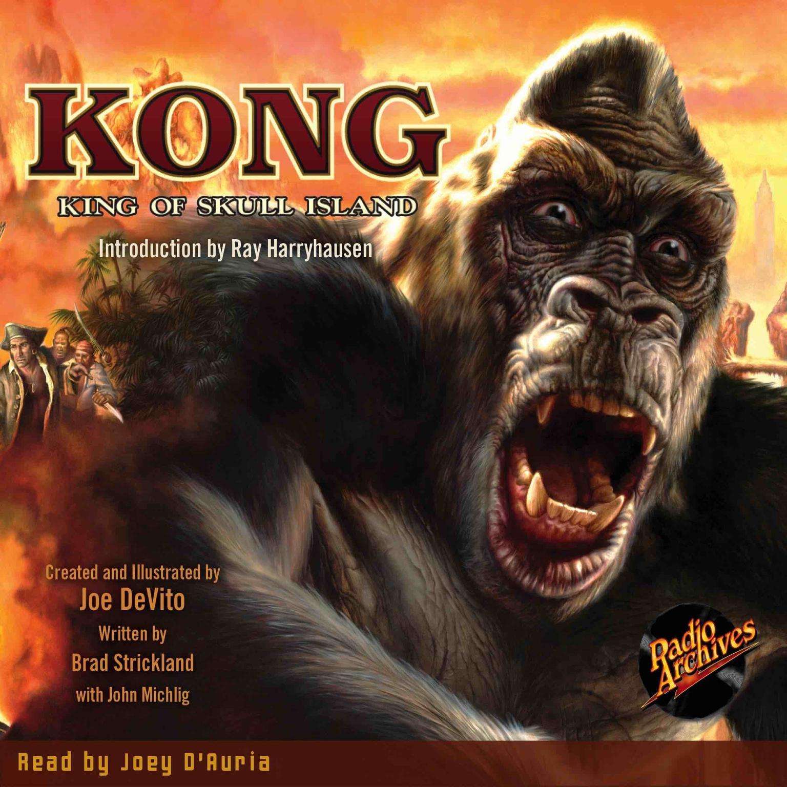 Kong: King of Skull Island Audiobook, by Brad Strickland