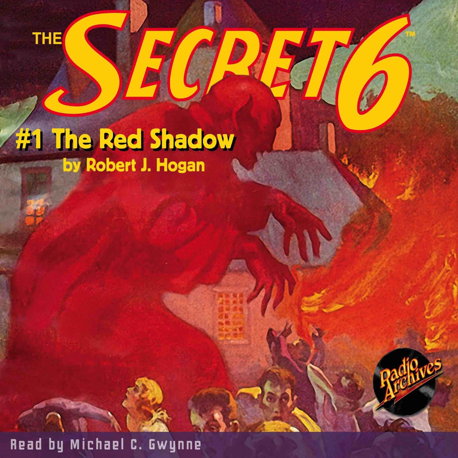 Secret 6 #1, The: The Red Shadow Audiobook, by Robert J. Hogan