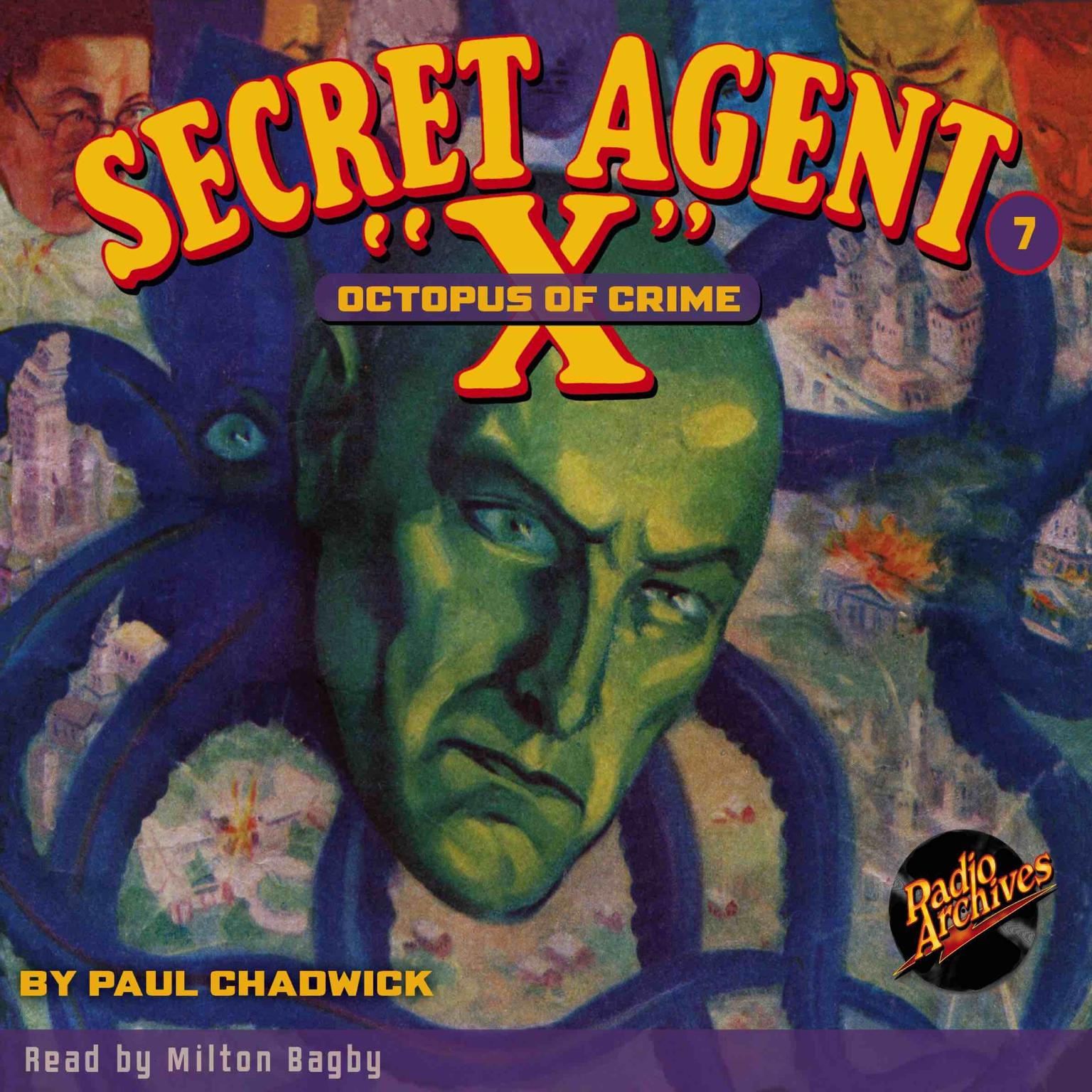 Secret Agent X: Octopus of Crime Audiobook, by Paul Chadwick