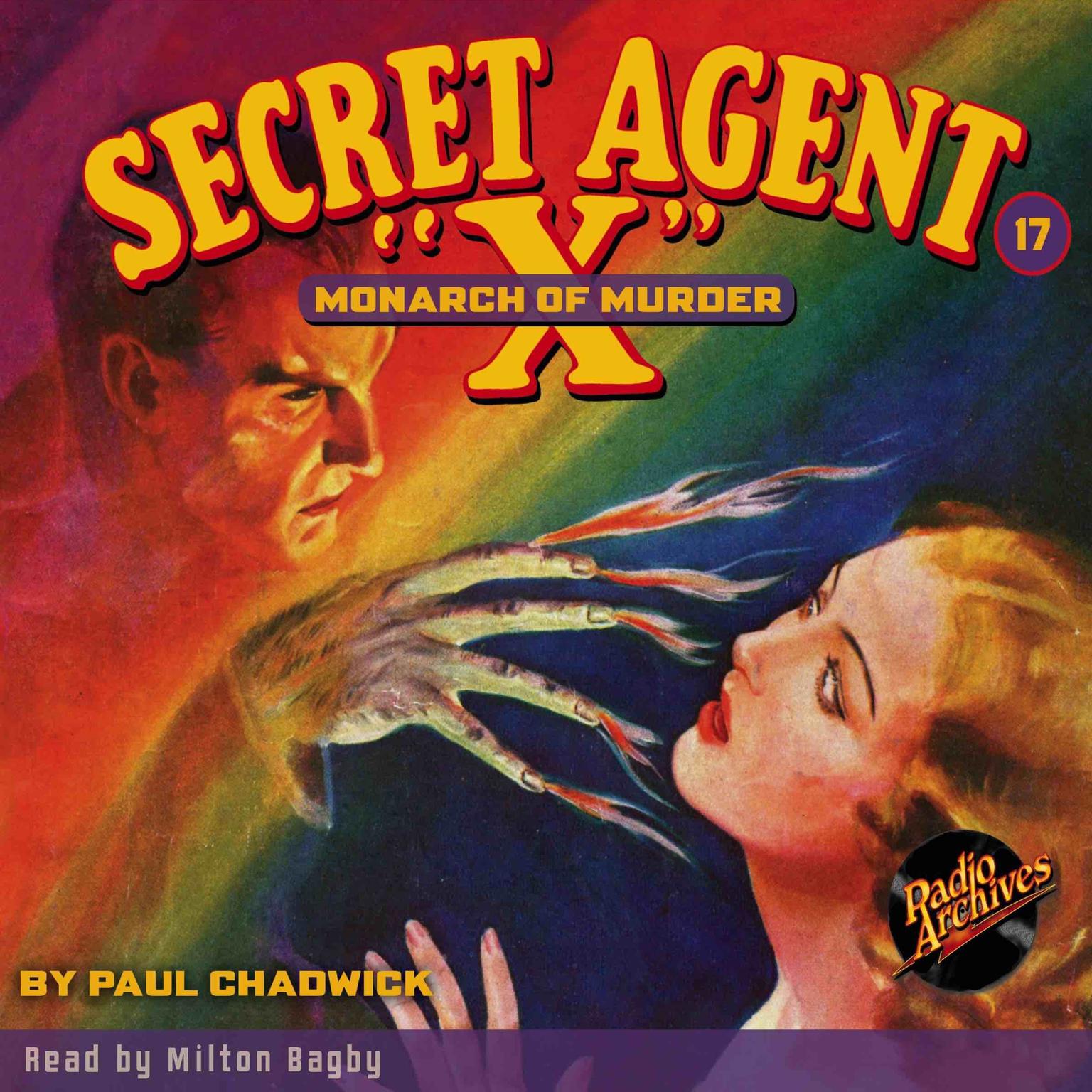 Secret Agent X: The Monarch of Murder Audiobook, by Paul Chadwick