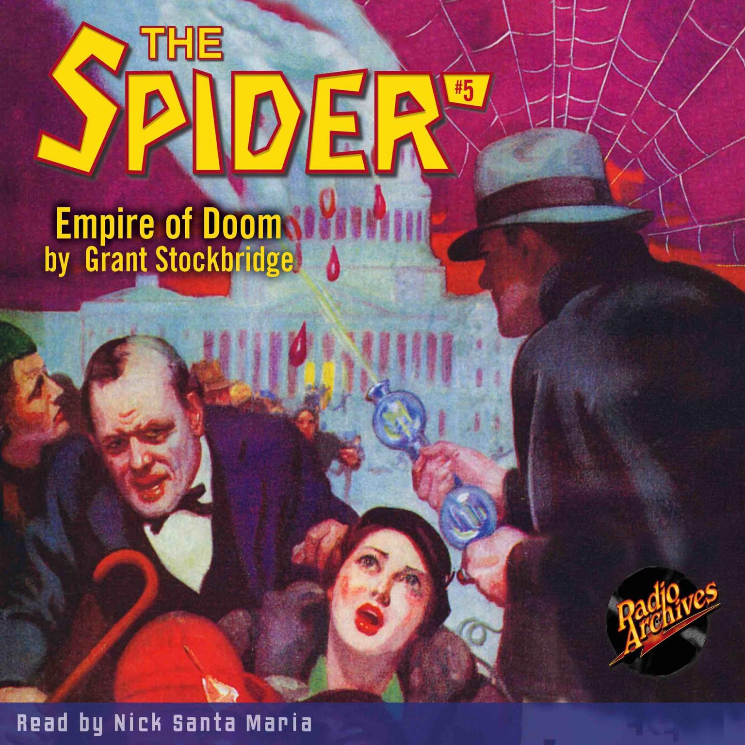 Spider #5, The: Empire of Doom Audiobook, by Grant Stockbridge