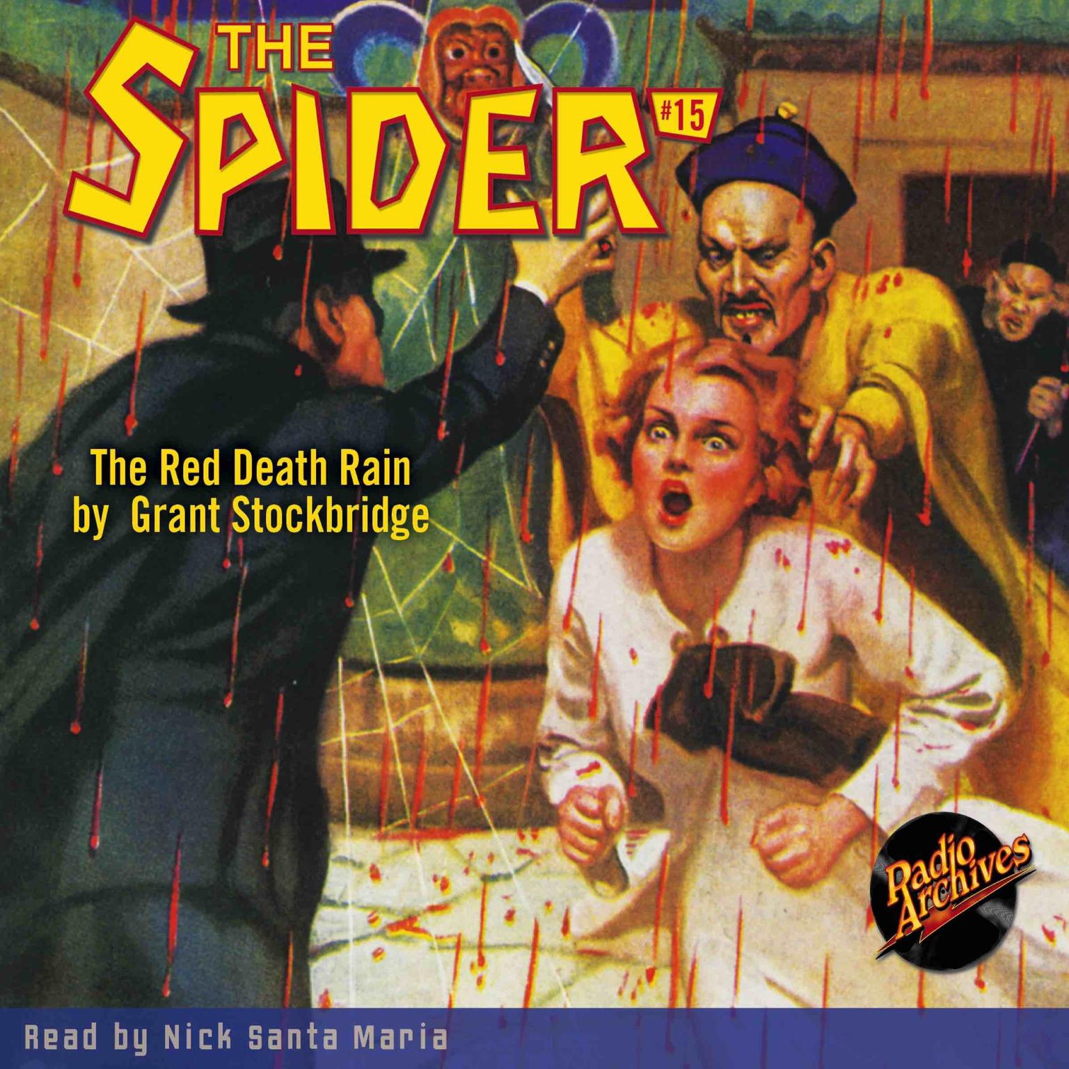 Spider #15, The: The Red Death Rain Audiobook, by Grant Stockbridge