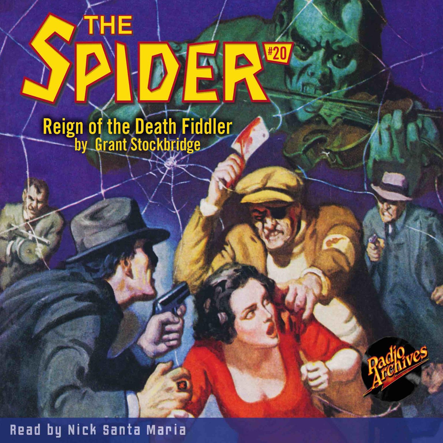 Spider #20, The: Reign of the Death Fiddler Audiobook, by Grant Stockbridge