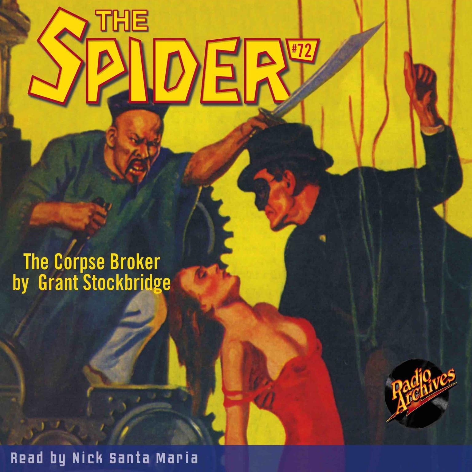 Spider #72, The: The Corpse Broker Audiobook, by Grant Stockbridge