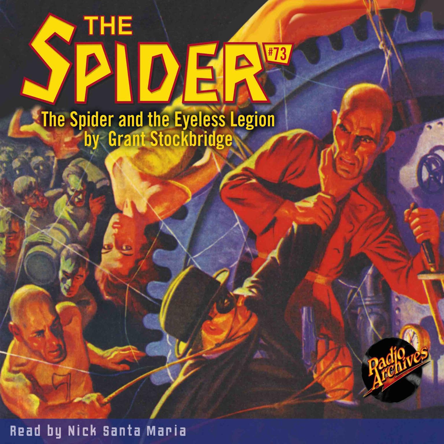 Spider #73, The: The Spider and the Eyeless Legion Audiobook, by Grant Stockbridge
