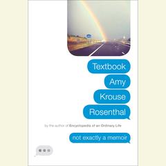 Textbook Amy Krouse Rosenthal: Not Exactly a Memoir Audiobook, by Amy  Krouse Rosenthal