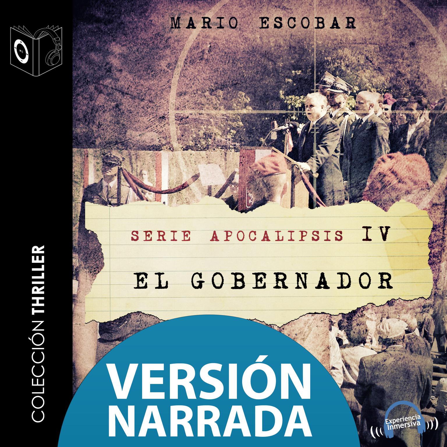 El gobernador Audiobook, by Mario Escobar