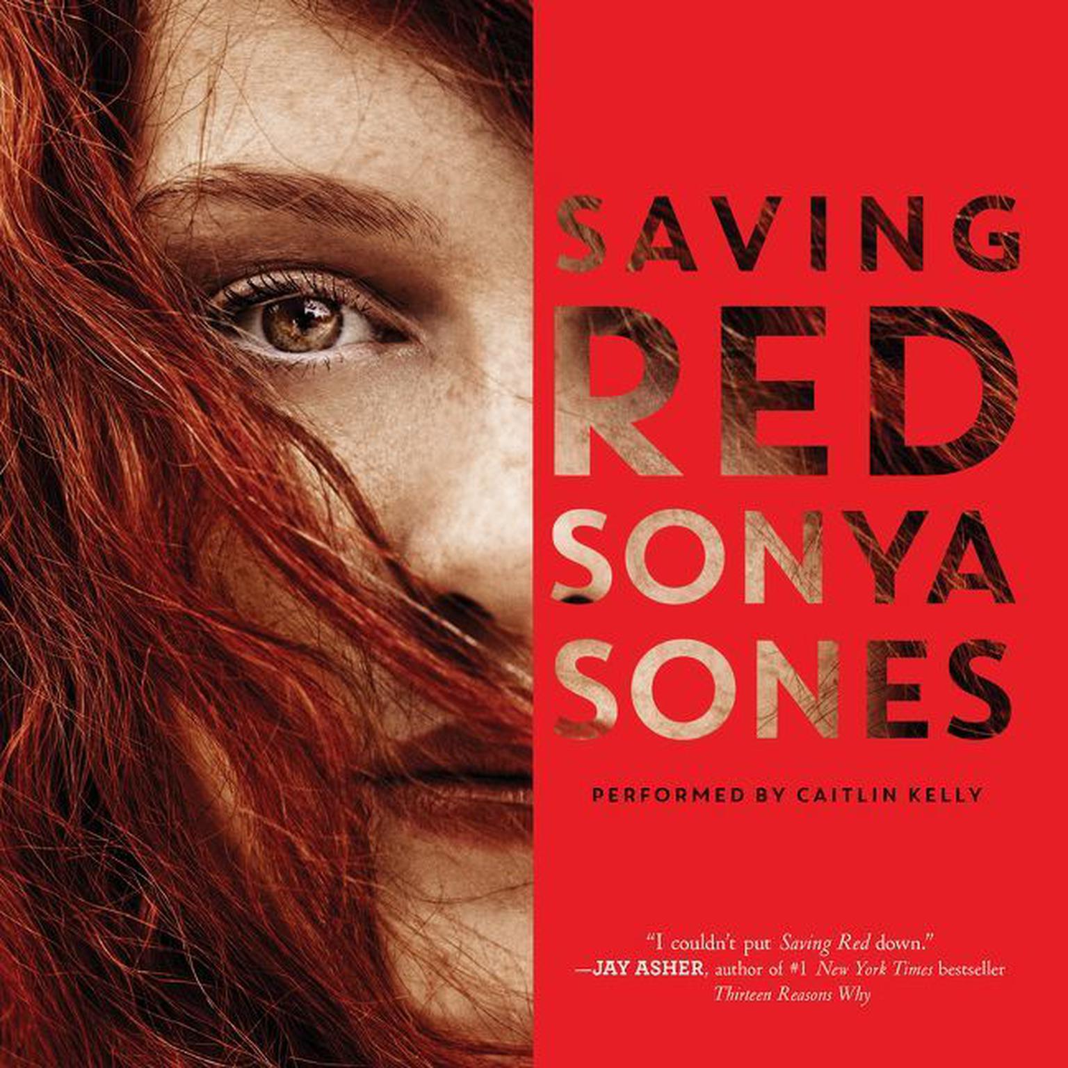Saving Red Audiobook, by Sonya Sones