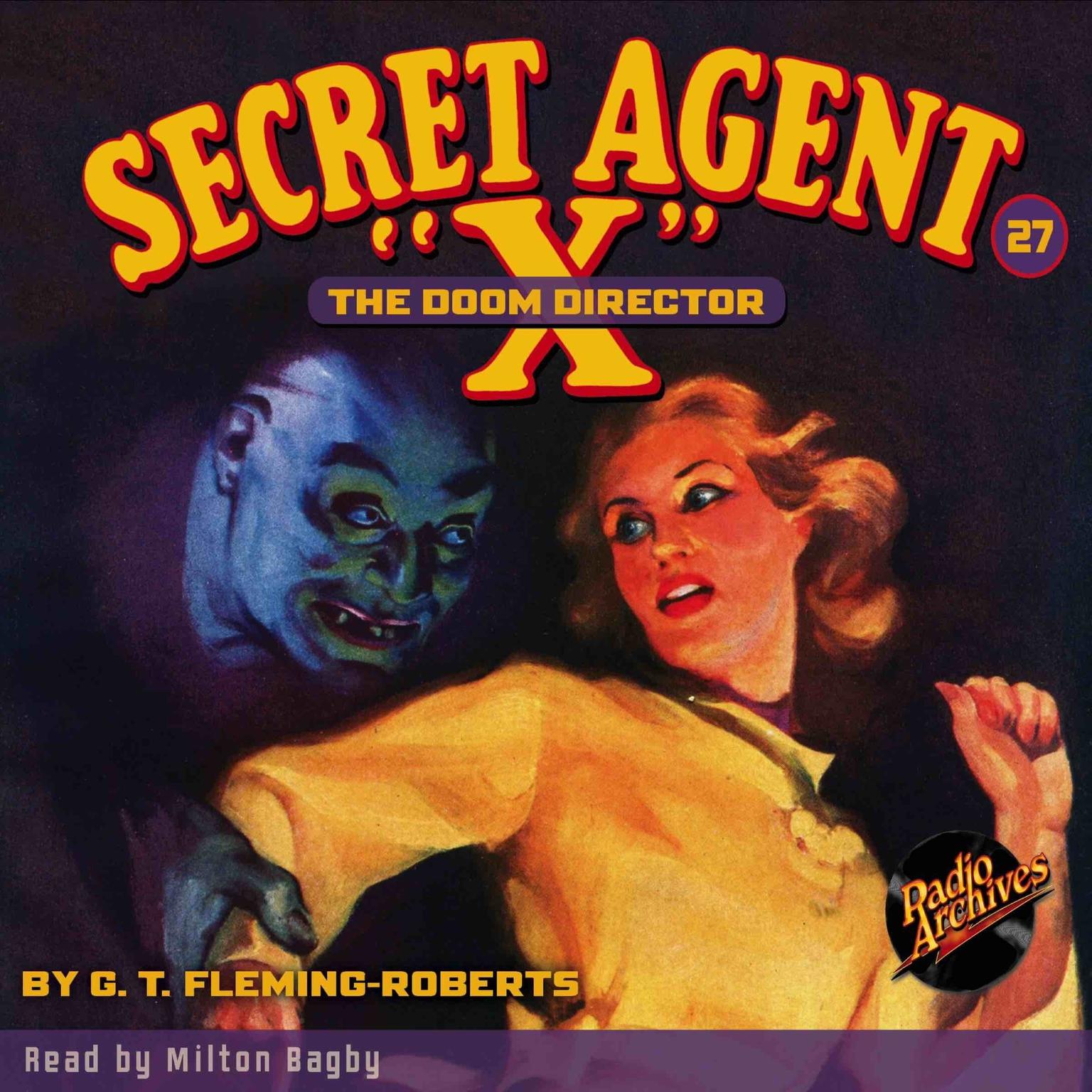 Secret Agent X: The Doom Director Audiobook, by G. T. Fleming-Roberts