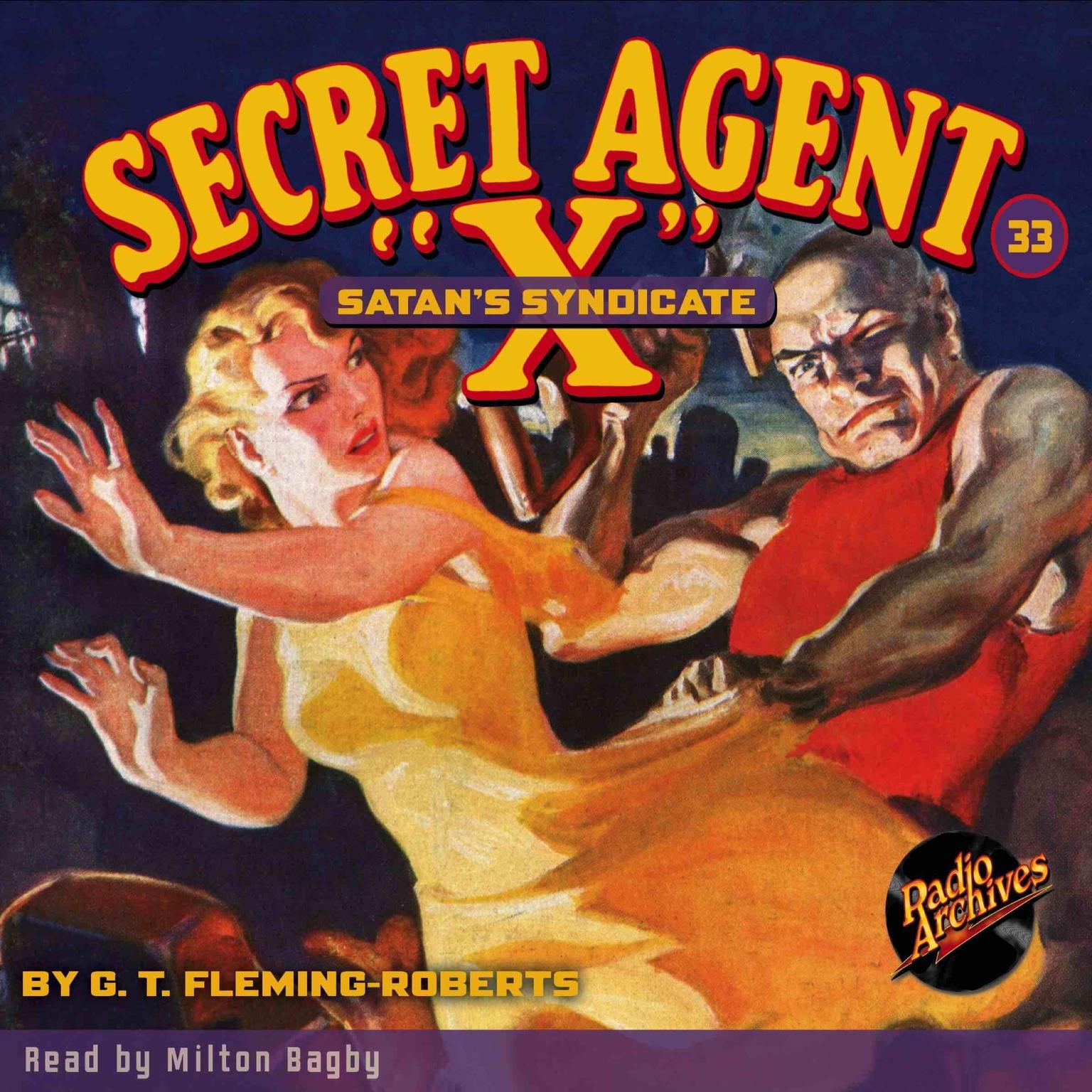 Secret Agent X: Satan’s Syndicate Audiobook, by G. T. Fleming-Roberts