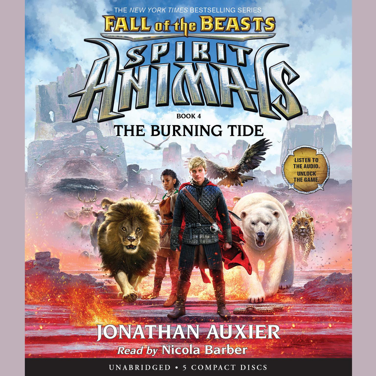 The Burning Tide Audiobook, by Jonathan Auxier
