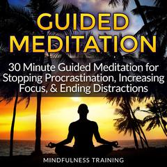 Guided Meditation: 30 Minute Guided Meditation for Stopping Procrastination, Increasing Focus, & Ending Distractions (Deep Sleep Self Hypnosis, Law of Attraction Affirmations, Anxiety & Stress Relief, Guided Imagery & Relaxation Techniques): 30 Minute Guided Meditation for Stopping Procrastination, Increasing Focus, & Ending Distractions Audiobook, by Mindfulness Training