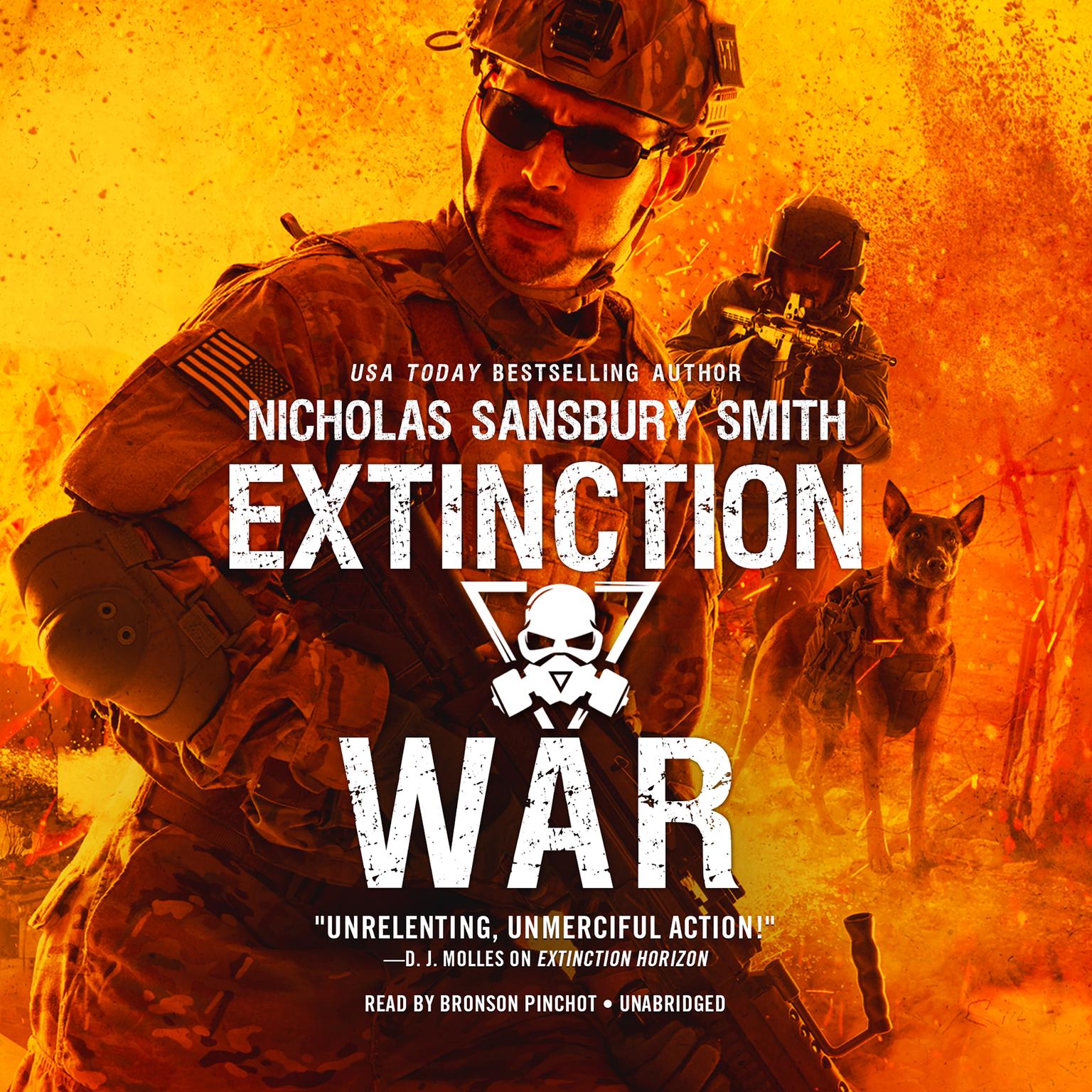 Extinction War Audiobook, by Nicholas Sansbury Smith