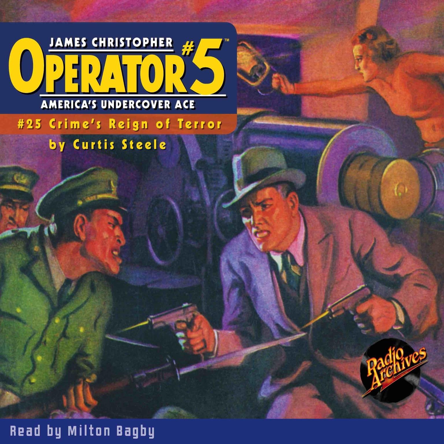 Operator #5: Crimes Reign of Terror Audiobook, by Curtis Steele