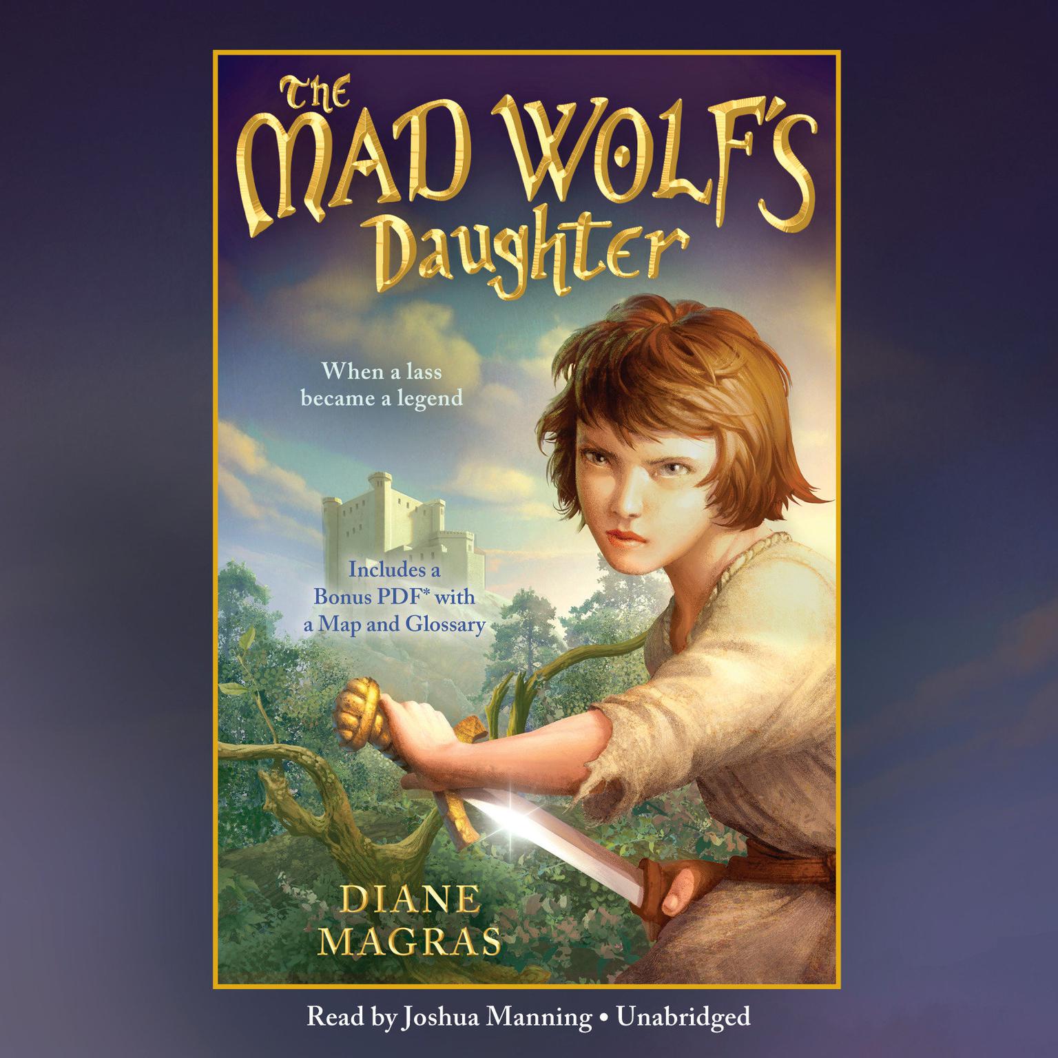 The Mad Wolfs Daughter Audiobook, by Diane Magras
