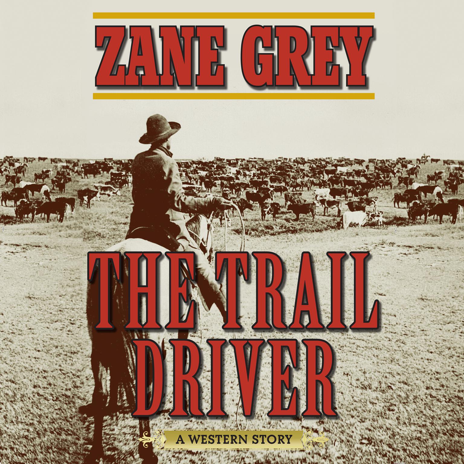 The Trail Driver: A Western Story Audiobook, by Zane Grey