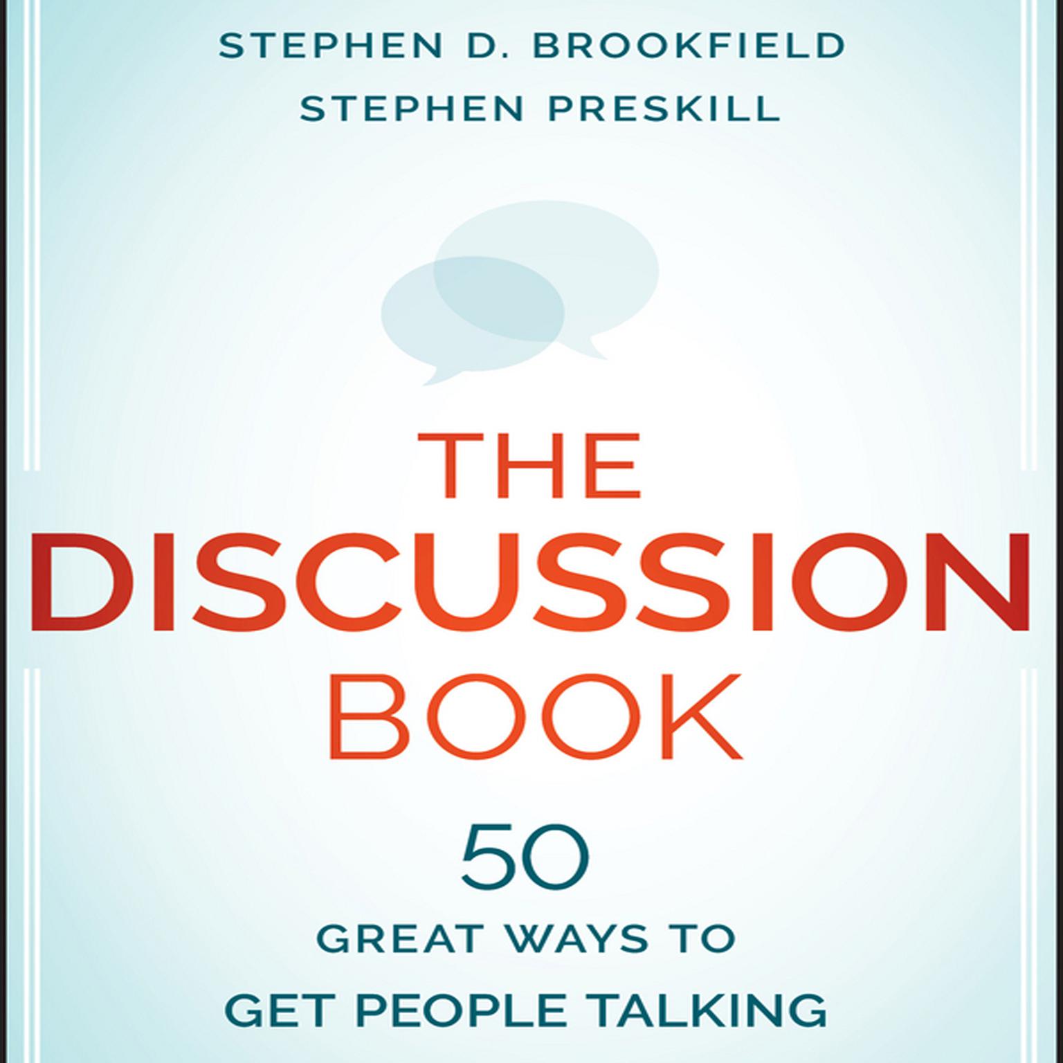 The Discussion Book: The Discussion Book Audiobook, by Stephen D. Brookfield